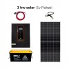Solar Sanal Market 3 Kw Solar Paket