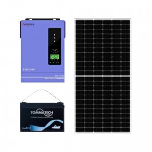 Solar Sanal Market 3 kW Büyütülebilir Lityum Eco Solar Paket