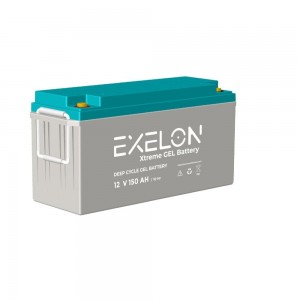 Exelon 150 Ah Amper Jel Akü 12V volt Deep Cycle