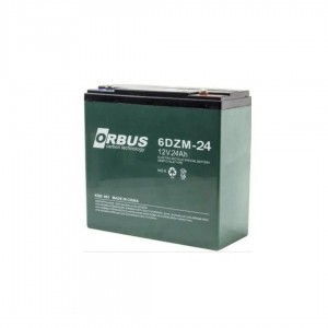 Orbus 12 v Volt 24 Ah Amper Jel Akü