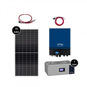 Solar Sanal Market 11 Kw Lityum Solar Paket