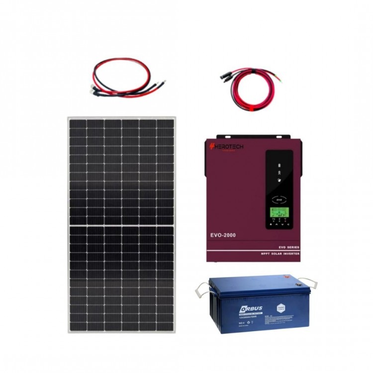 Solar Sanal Market 2 kW Solar Paket