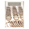 50 Adet 12 cm Halka Kasnak, Tepsi Halkası ham mdf 6 mm