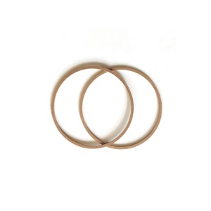 2'li 50 Cm Mdf Halka Vidasız Makrome Kasnak