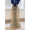 Bambu Çubuk Uzun Halatlı Dekoratif Vazo 38 Cm