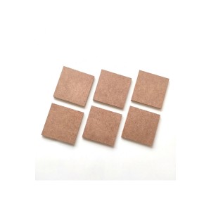 6'lı Kare Magnet tabanı / Ham Mdf Boyanabilir 7,5 cm