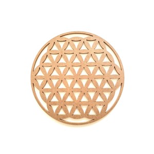 Yaşam Çiçeği boyanabilir ham mdf 6 mm 35 cm