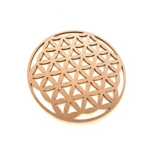 Yaşam Çiçeği boyanabilir ham mdf 6 mm 35 cm