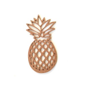 Ananas Süs Boyanabilir Ham Mdf