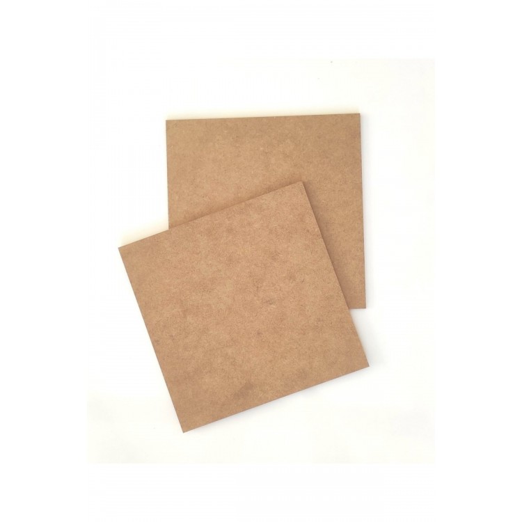 Boyanabilir Çok Amaçlı 30x30 Cm Kare Pano Ham Mdf 6 Mm