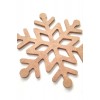 20 X 20 Boyanabiir Kar Tanesi Süsü Ham Mdf 6 mm