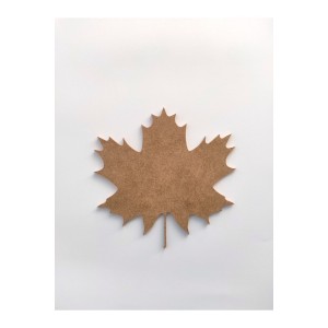 Boyanabilir Sonbahar Yaprağı Ham Mdf 6 mm