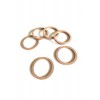 6 Adet Mini Mdf Hobi Halka 10 Cm Boyanabilir