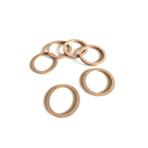 6 Adet Mini Mdf Hobi Halka 7,5 cm Boyanabilir