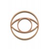 Çember Göz Kasnak 30 Cm Ham Mdf Boyanabilir