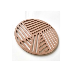 Simetrik Desen Boyanabilir Hobi Dekor Obje Ham Mdf 30 Cm