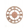 40 Cm Duvar Saati Roma Rakamlı Ham Mdf