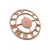 40 Cm Duvar Saati Roma Rakamlı Ham Mdf