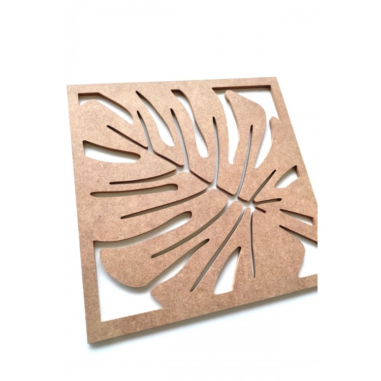 Deve Tabanı Yaprak Boyanabilir Ham Mdf 6mm