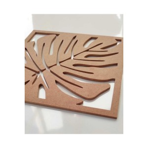 Deve Tabanı Yaprak Boyanabilir Ham Mdf 6mm