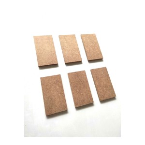 6'lı Mini Magnet Altı /boyanabilir Magnetik /çok Amaçlı Mini Ahşap Plaka 9,5 X 5,5 Cm
