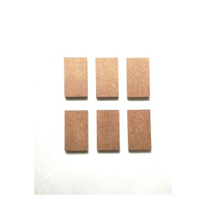6'lı Mini Magnet Altı /boyanabilir Magnetik /çok Amaçlı Mini Ahşap Plaka 9,5 X 5,5 Cm
