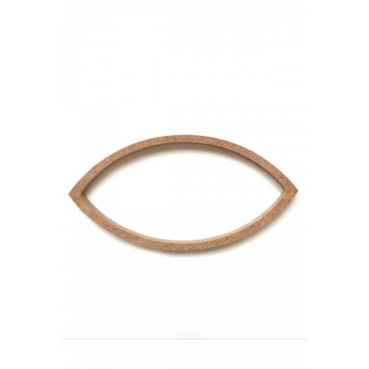 Sade Göz Kasnak / Çerçeve Göz Kasnak 40 Cm Boyanabilir Ham Mdf 6 Mm