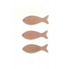 3'lü 14 Cm Ince Balık Seti Ham Mdf Boyanabilir / 6 Mm Kalınlık