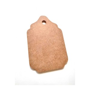 Ham Mdf Boyanabilir Dekoratif Mini Sunumluk 18*12 Cm