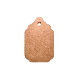Ham Mdf Boyanabilir Dekoratif Mini Sunumluk 18*12 Cm