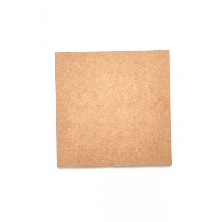 Boyanabilir 100x100 Cm Kare Pano Ham Mdf Masa Sehpa Seperatör Çok Amaçlı Tablo 6 Mm