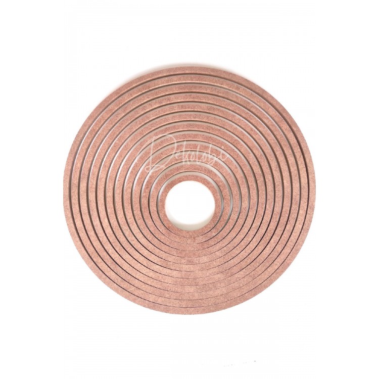 12'li Kasnak Seti 1. Kalite Ham Mdf 6 Mm Makrome Kasnağı / Düş Kapanı /rüya Kapanı 31 Cm