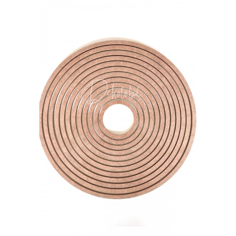 12'li Kasnak Seti 1. Kalite Ham Mdf 6 Mm Makrome Kasnağı / Düş Kapanı /rüya Kapanı 31 Cm