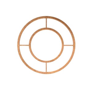 40 Cm Ham Mdf Geçişli Makrome Kasnak 40 Cm 6 Mm