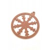 Çerçeveli Kar Tanesi / Yılbaşı Süsü 6 Mm Ham Mdf 30 Cm