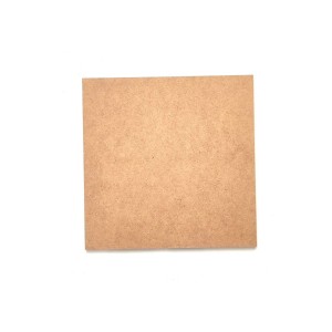 Boyanabilir Çok Amaçlı 33*33 Cm Kare Levha Supla Ham Mdf 6 Mm