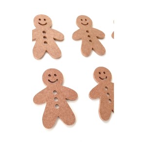6 Lı Mini Ayıcık / Çocuk Odası Boyanabilir Ham Mdf Obje