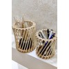 Bambu Çubuk Mini Çapraz Fener Seti 2'li (15-12 CM)