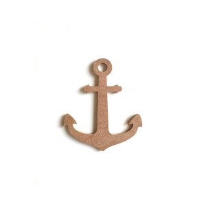 Boyanabilir Çapa Model Ham Mdf 30 Cm