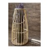 Bambu Çubuk Güğüm Model Halatlı Dekoratif Vazo 35 Cm