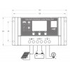 Mexxsun 10 Amper 12/24 Volt  PWM Şarj Kontrol Cihazı (AT10)