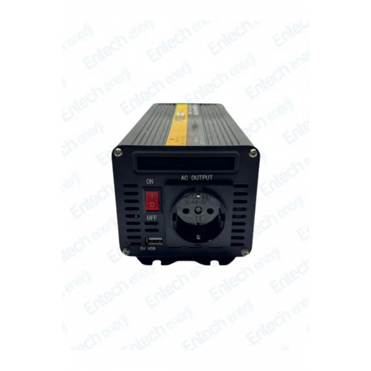 24 V Volt 1500 W Watt Modifiye Sinus İnverter İnvertör 24-220 V Çevirici Dönüştürücü Dijital Ekranlı