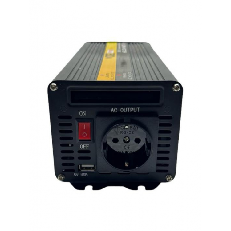 12V Volt 1.5kW 1500W Watt Modifiye Sinus İnverter 220 Çevirici İnvertör Dijital Ekranlı Dönüştürücü