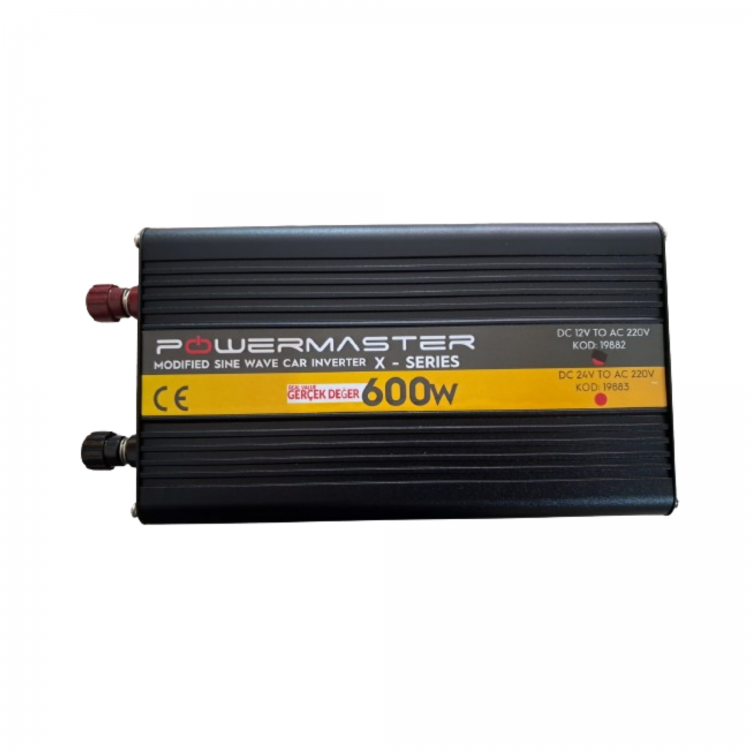 12 V Volt 600 W Watt Modifiye Sinus Solar İnverter 220V Çevirici İnvertör Dönüştürücü