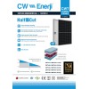 CWT 425 Wph Monokristal Half Cut Multi Busbar Topcon Güneş Paneli