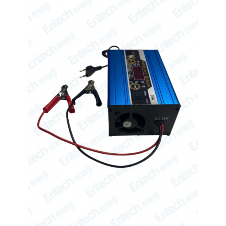 Powermaster 12 Volt 20 Amper Akü Şarj Cihazı