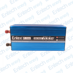 12 V Volt 600-700 W Watt Tam Sinus Solar İnverter 220 Çevirici İnvertör Dijital Ekranlı Dönüştürücü