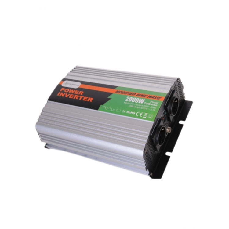 Hegel 12 Volt 2000 Watt Modifiye Sinus İnverter