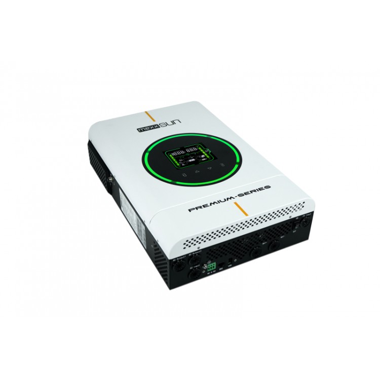Mexxsun 24 V Volt 4000 W Watt 4 kW MPPT Tam Akıllı HİBRİT Dahili WİFİ İnverter 220 Volt Çevirici İnvertör