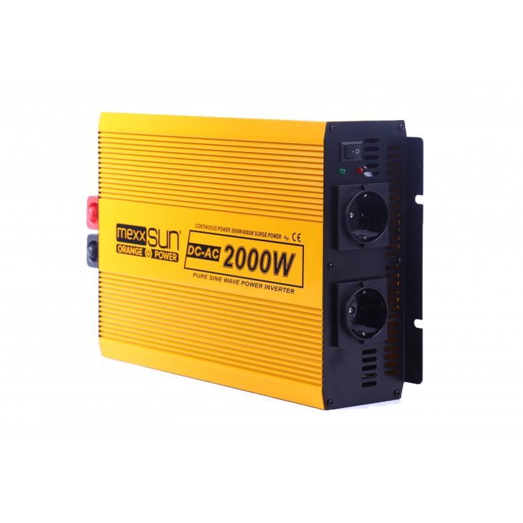 Mexxsun 12 Volt 2000 Watt Tam Sinüs İnverter